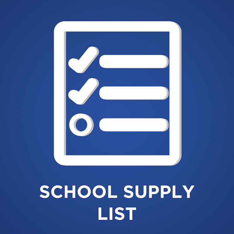 School Supply List 